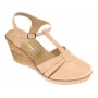 Sandale dama casual din piele naturala bej - S9BEJ